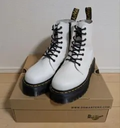 25cm Dr.Martens ジェイドン 8ホールブーツ 1460 ホワイト - メルカリ