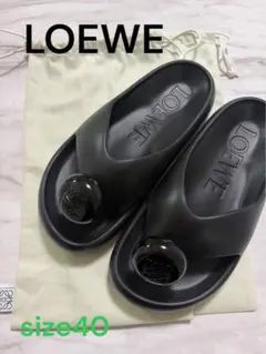 LOEWE サンダル ブラック size40のサムネイル