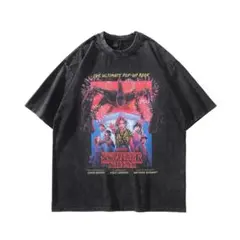 Stranger Things Ｔシャツ 半袖 ヴィンテージ加工 L