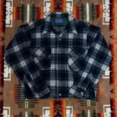 PENDLETON 70s 短丈 ウールシャツUSA製 Mのサムネイル