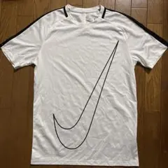 NIKE ナイキ DRI-FIT ロゴプリントTシャツ ホワイト Lサイズ