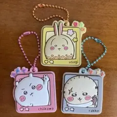 ちいかわ ぷっくりラバマスグミ4 うさぎ ラッコ キーホルダー