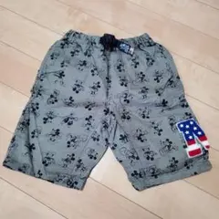 ミッキーマウス 半ズボン グレー 100cm~　F.O.KIDS