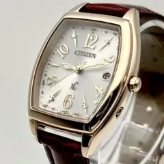 【稼動】CITIZEN XC クロスシー ハッピーフライト トノー型 腕時計