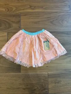 ピンク レース スカート90cm
