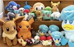 ポケモンセンター　ぬいぐるみ　26体　まとめ売り　クワッス　ピカチュウ