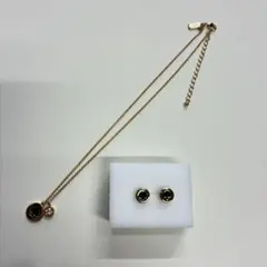 kate spade ゴールド ネックレス ピアス セット