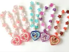 キラキラプリキュアアラモード　　カラフルビーズブレスレット5個セット