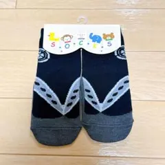 新品未使用✨足袋風靴下 ソックス 9-12cm 男の子 黒 袴 和服 着物