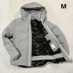INHERIT インヘリット　ダウンジャケット ダウン80% 迷彩柄　軽量　M