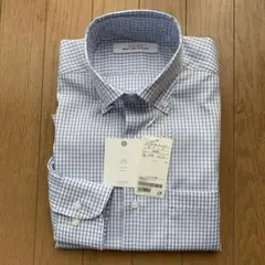 green label relaxing チェック ボタンダウンシャツ
