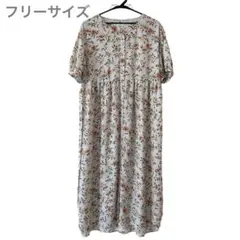 イーハイフンワールドギャラリー　半袖ワンピース　レディース　夏服　花柄　ワンピ