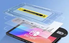 【2枚セット】ニンテンドースイッチ2用強化フィルム TPUクリア保護カバー