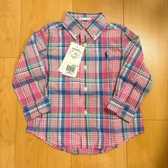 Ralph Lauren チェックシャツ 長袖 80cm