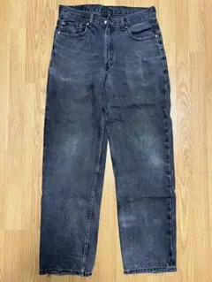 levi's 550 W34 L34 black denim's デニム　古着