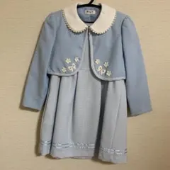 フォーマル⭐︎水色⭐︎ジャケットドレス⭐︎115