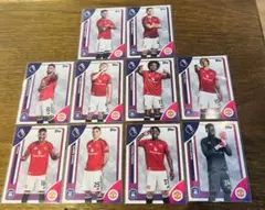 マンチェスターU【ベースカード10枚】topps 2026 EPL