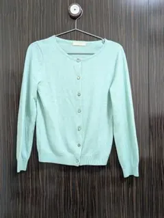 anySiS ミントグリーン カーディガン