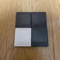ゲームキューブ メモリーカード 4個セット まとめ売り gamecube