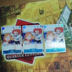 ワンピースカード　少女　プロモ　3枚セット