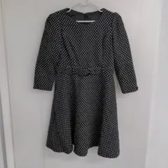 4ピ299◎Rew de Rew◎ルゥデルゥ◎ミニワンピース◎長袖◎レディース
