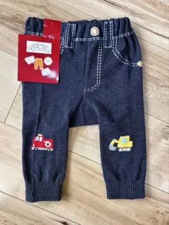 しまむら ベビー ミキハウス風　レギンス のりもの柄 80-100 新品