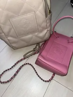 Rady キルティングバックパックとショルダーバッグセット