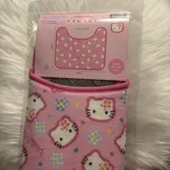 ハローキティ トイレ用マット ピンク