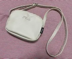 FILA アイボリー ミニショルダーバッグ