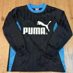 PUMA 長袖 Tシャツ ブラック ブルー 130のサムネイル