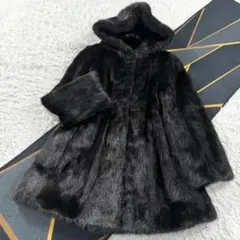 クロスミンク　リアルファーコート　Lサイズ相当　本毛皮　毛並み◎ 楽天市場】クロスミンクファーコート フォックスファー 毛皮