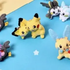 韓国 ポケモン30周年 ガチャ マグネット ピカチュウ パチリス - メルカリ