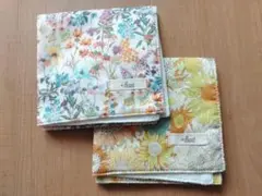 DDintex　リバティプリント/タナローンステッチハンドタオル　花柄のサムネイル