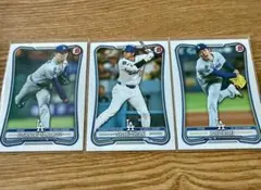 山本由伸 大谷翔平 佐々木朗希 ドジャース topps bowman MLB