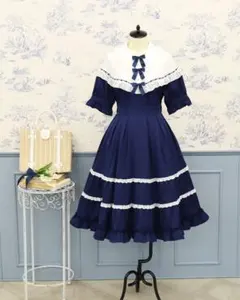 SERAPHIM セラフィム 夏のエコールワンピース ライトブルー - メルカリ