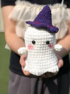 9/23までのお得なお値引きキャンペーン！　ハロウィン　おばけ　あみぐるみ