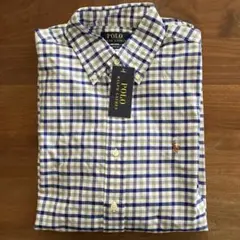 POLO RALPH LAUREN チェック長袖 BDシャツ　Sサイズ