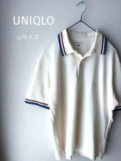 ユニクロ　コラボ　JW ANDERSON アイボリーポロシャツ M 半袖