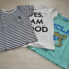 キッズ　Ｔシャツ　110　3枚　プティマイン　UCLA スラップスリップ
