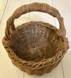あけび 籠 バスケット かごバッグ 未使用品