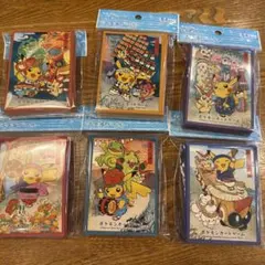 ポケモンセンタートウホク　お祭りごっこ ポケモンカード　スリーブ　6種