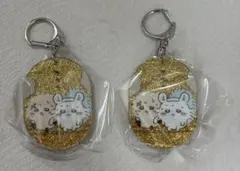 ちいかわ ラメアクリルキーホルダー5 モモンガとラッコ 2個セット