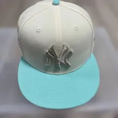 【7 5/8】　NEW ERA 59FIFTY グリーン　ニューエラ　ヤンキースのサムネイル