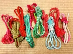 【主に振袖用】帯締め 10本セット