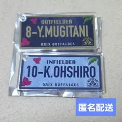 オリックス 麦谷祐介 大城滉二　コロチャレC賞 アクリルキーチェーン