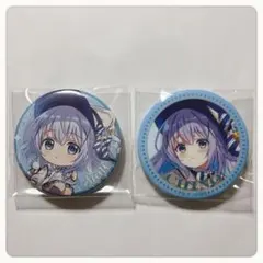 チノ マルイ限定 缶バッジ 2点 ご注文はうさぎですか？ ごちうさ