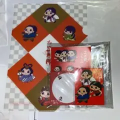 auプチ三太郎 クリアファイル＆付箋＆メモ帳＆シールセット