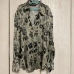 ZARA 長袖シャツ 花柄　美品