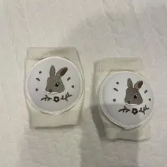 ベビーレッグウォーマー うさぎ刺繍