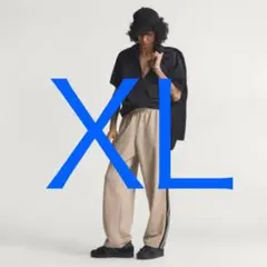 新品 SST LOOSE MESH TRACK PANTS カーキ XL